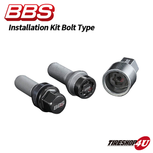 正規品 新品 BBS インストレーション キット ボルト タイプ M12XP1.5 『 PLGM6028BI 』 Installation Kit Bolt Type マックガード社製