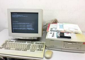 希少 RICOH リコー RIPORT PC FD-SW85 日本語ワードプロセッサー DU-SW85 モニター キーボード 昭和レトロ