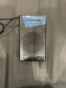 送料無料　動作確認済み　Panasonic パナソニック AM ポケットラジオ R-1005
