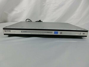 【中古現状品】SCITEC サイテック 多機能DVDプレーヤー DVP-550DX リモコン付 1FA2-T100-3MA313