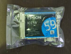 【WS3417 ジャンク】推奨使用期限切れの為 ジャンク EPSON ICC59 インクジェットカートリッジ 