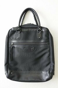 BALENCIAGA バレンシアガ♪正規品 トートバッグ ハンドバッグ ビジネスバッグ ノートパソコン収納可 メンズ♪ブラック