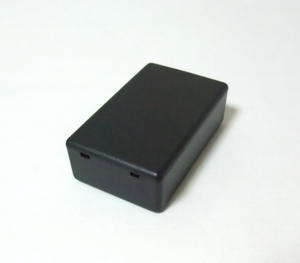 プラスチックケース黒色 50mm×80mm×26mm（樹脂ボックス、電子工作、新品）