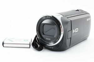 動作確認済 Sony Handycam HDR-CX470 Black Digital Video Movie Camera ブラック デジタルビデオカメラ / ソニー ハンディカム ※1 #0804