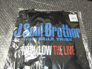 【送料無料】★三代目 J Soul Brothers★ HiGH&LOW THE LIVE 会場限定 ビッグTシャツ グッズ 新品未開封