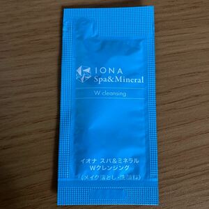イオナ スパ＆ミネラル Ｗクレンジング メイク落とし・洗顔料 サンプル IONA Spa&Mineral