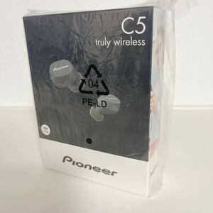 1円スタート 新品未使用未開封品 Pioneer 完全ワイヤレスイヤホン Bluetooth対応/左右分離型/マイク付き ブラック SE-C5TW(B) パイオニア 