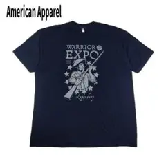 USA製 American Apparel Tシャツ 半袖  兵隊 プリント