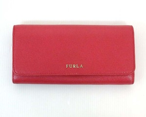 FURLA フルラ 長財布 ロングウォレット レッド/赤