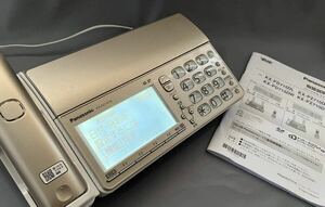 ◆通電確認のみ◆Panasonic パナソニック パーソナルファックス FAX おたっくす KX-PZ710 KX-FKD353