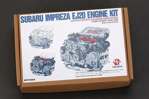 ホビーデザイン HD03-0381 1/24 スバル インプレッサ EJ20 エンジン キット (レジン+エッチングパーツ)