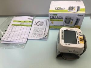 ドリテック DRETEC BM-100 WT [手首式血圧計]