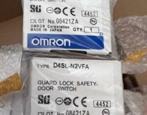 新品　OMRON/オムロン 　D4SL-N2VFA小形電磁ロック セーフティドアスイッチ　保証付き