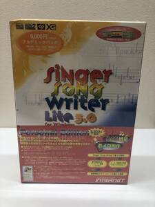 Singer song WriterLite 3.0 for Windows アカデミックパック シンガーソングライターライト ソフト 動作未確認