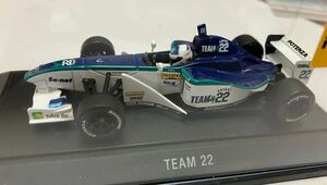 Formula Nippon 02 TEAM22 BLUE 大魔神佐々木 EBBRO エブロ 1/43 MMP ダイキャスト製 ミニカー 未使用　希少
