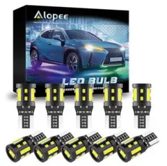 ALOPEE t10 LED の球根、6500K 明るい白 t10 led