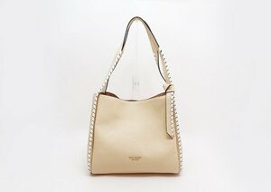 ◇美品【Kate Spade ケイト・スペード】ノット ホイップステッチラージ ショルダーバッグ KB978