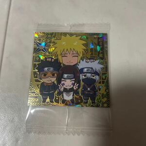 未開封 NARUTO にふぉるめーしょん ミナト班 オビト リン カカシ ミナト 一番くじナルト ウエハース 