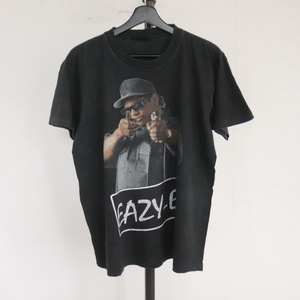 Z299 2006年製ビンテージ EAZYE イージーE プリントTシャツ■00s 黒 ブラック アメカジ ストリート ラップT HIPHOP ロック バンド 古着卸