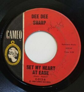 1960 Dee Dee Sharp "Mashed Potato 時間 //Set My Heart At Ease" Cameo 45rpm Record 海外 即決