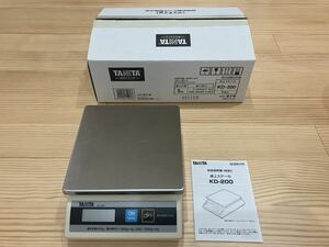 TANITA タニタ 卓上スケール KD-200 計量範囲5000g はかり 計量器 デジタルスケール キッチンスケール 電子天秤 