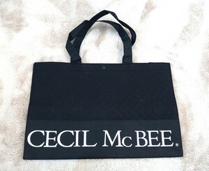 新品未使用【正規店 アメニティ】セシルマクビー　不織布バッグ　トート ショルダー CECIL McBEE ブランド激安！即決！サブバッグ