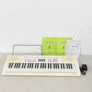 【美品】CASIO 電子キーボード LK121 AC 楽譜付