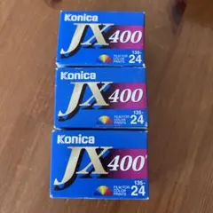 Konica JX400  フィルム 24枚撮り　3箱セット 期限切れ