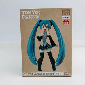 新品未開封 フリュー TOKYO CartoonY トーキョーカートゥーニー 初音ミク