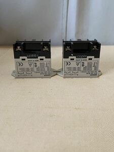 ＜OMRON＞＜G7L-2A＞＜パワーリレー＞＜100-110VAC＞＜2個セット＞＜保管品＞(4182c)