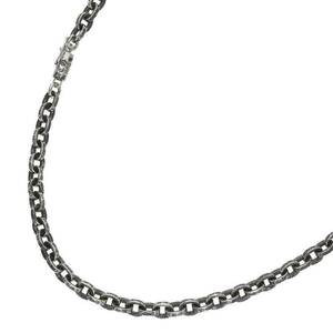 クロムハーツ Chrome Hearts PAPER CHAIN 20/ペーパーチェーン20inch サイズ:20inch シルバーネックレス 中古 SJ02