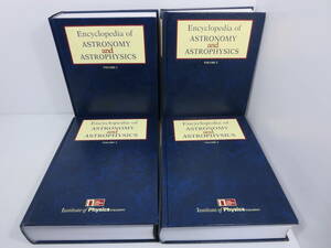 洋書 Encyclopedia of ASTRONOMY and ASTROPHYSICS ※まとめ4冊セット　2001年発行　天文学・天体物理学　百科事典　管理番号0110