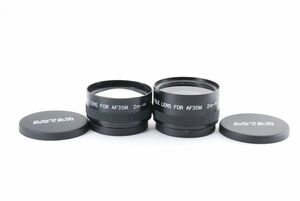 K09670★ACTAR AUX. WIDEANG LENS FOR AF35M / ACTAR AUX. TELEPHOTO LENS FOR AF35M