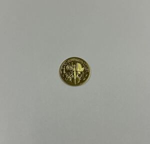 金貨 ウィーンフィル ハーモニー オーストリア 1/10oz 1999年製