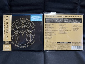 ローリング・ストーンズ：ライブ・アット・ザ・ウィルターン（1Blu-ray、＋2SHM-CD、日本盤、未開封品）
