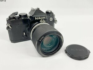 ★Nikon ニコン FE Zoom-NIKKOR 43-86mm 1:3.5 一眼レフ フィルムカメラ ボディ レンズ 通電可能 ジャンク 10Y12-7