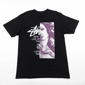 STUSSY ステューシー World Tour Venus Tシャツ size L #19265 送料360円 ストリート 半袖 プリント ヴィーナス ワールドツアー