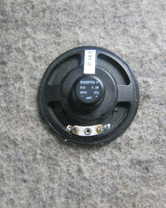 小型スピーカー 直径56mm 8Ω 0.5W パナソニックラジオRF-P50Aからの撤去品 12-14-2