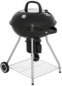 【中古】オリジナル BBQ 24インチ チャコールケトルグリル アウトドア ポータブル BBQ グリル 裏庭 クッキング ステンレススチール スタン