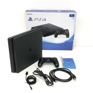 【1円～】PS4 本体 CUH-2000B 1TB ジェットブラック 動作品 プレステ4 SONY PlayStation4 ゲーム機 【中古品】 