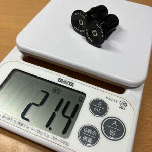 【ブラック】 Sサイズ グリップエンド バーエンドキャップ 小型 スポンジグリップ や ダホン T字ハンドルポスト に