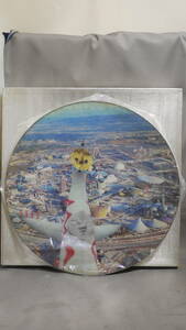 ● 大阪万博　ノベルティー　飾り皿　太陽の塔　記念品　保管品