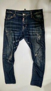 【　 DSQUARED2　ディースクエアード　】　 SEXY　TWIST　JEAN 　　48　　S74LA0794 スタッフインターナショナル国内正規品