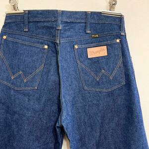 希少《 Mint (1Wash) / 13MWZ / W32 L34 》60s 70s 極上品【 Wrangler インディゴ デニム パンツ ビンテージ アメリカ製 プレンティス 】