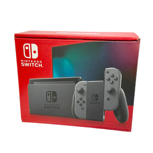 美品 ニンテンドースイッチ 本体 グレー バッテリー強化版 新箱版 HAD-S-KAAAH(JPN)