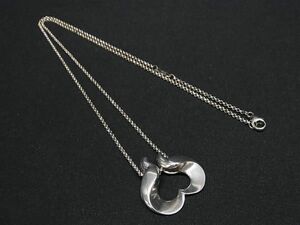 1円 ■美品■ GEORG JENSEN ジョージ ジェンセン SV925 ネックレス ペンダント アクセサリー レディース シルバー系 FC4836