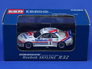 EBBRO 1/43 JTC Reebok SKYLINE #1 Gr.A R32 GT-R ハセミトミカ TOMY HASEMI リーボック スカイライン グループA 日産 NISSAN ニスモ NISMO