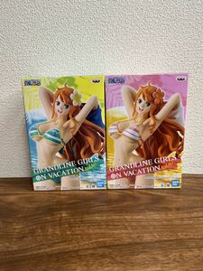 数4セットあり ☆新品ワンピース ナミ GRANDLINE GIRLS ON VACATION NAMI 全2種 ナミ フィギュア ナミ 水着 フィギュア 2p-005