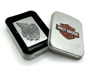 未使用 ZIPPO ジッポー 限定品 1997年 ハーレーダビッドソン メタル ライター