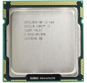 Intel Core i5-760 SLBRP 4C 2.8GHz 8MB 95W LGA1156 BX80677I57600